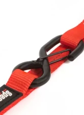 SpeedStrap 1" x 15' Ratchet Tie Down w/ Snap 'S' Hooks and Soft Tie (2 Pack) - Red                                     - 11803-2 - Image 4