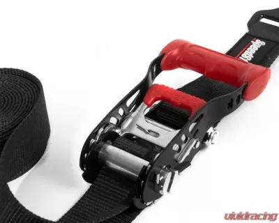 SpeedStrap 1.5" x 10' Ratchet Tie-Down w/ Soft-Tie (2 Pack) - Black - 15221-2
