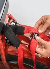 SpeedStrap 1 Inch SuperStrap Weavable Recovery Strap 30 Foot Red Nylon                                     - 34130 - Image 2