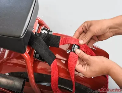 SpeedStrap 1 Inch SuperStrap Weavable Recovery Strap 30 Foot Red Nylon - 34130