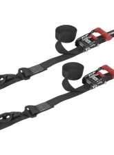 SpeedStrap 1.5" x 10' Ratchet Tie-Down w/ Soft-Tie (2 Pack) - Black                                     - 15221-2 - Image 4