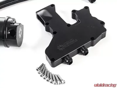 IE Recirculating Catch Can Kit B8 A4 2.0T TSI - IEBACG1-BK