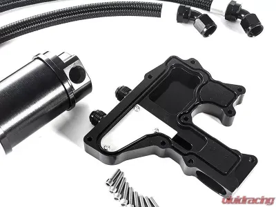 IE Recirculating Catch Can Kit B8 A4 2.0T TSI - IEBACG1-BK