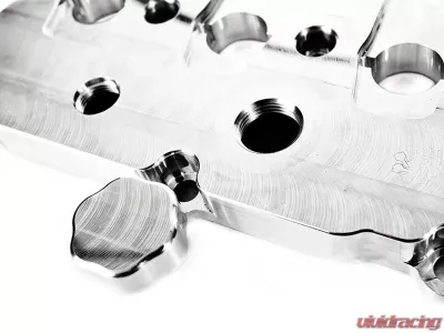 Integrated Engineering IE Billet Valve Cover Black for 2.0T FSI Volkswagen Audi - IEBAVC5-BK