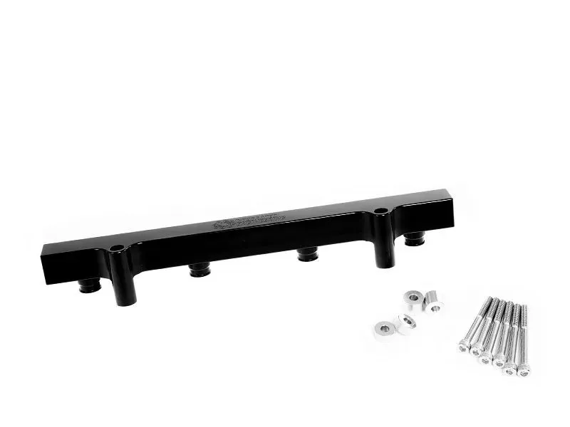 IE Fuel Rail Black Anodized VW | Audi 1.8T 20V - IEFUVA1-BK