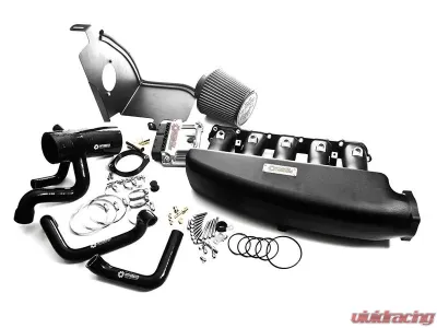 Integrated Engineering IE 2.5L 5 Cylinder Intake Manifold Power Kit Black for VW Manual Transmission - IEIMVB3-BK