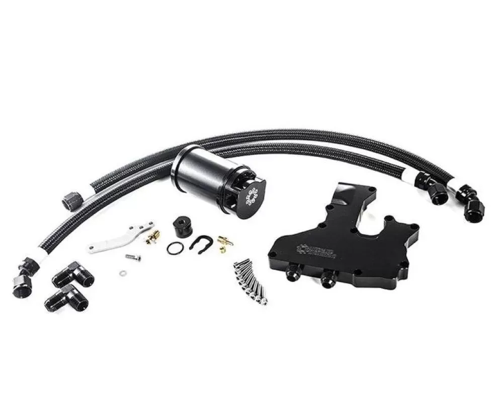 IE Recirculating Catch Can Kit VW|Audi 2.0 TSI Engines - IEBACC2-BK