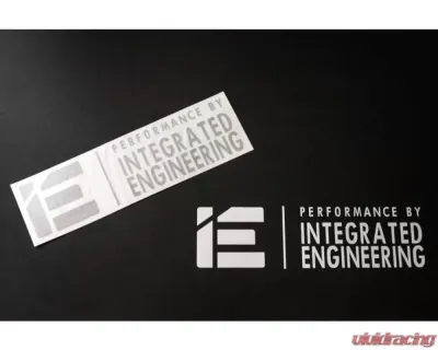 IE 8x2.5" Die Cut Sticker - Grey - IEGRUU16-2