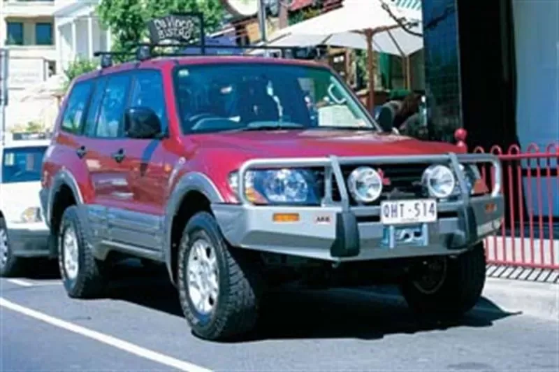ARB Front Combination Bumper with Mounting Hardware Mitsubishi Montero NM 2000-2003 - 3434050B