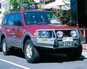 ARB Front Combination Bumper with Mounting Hardware Mitsubishi Montero NM 2000-2003