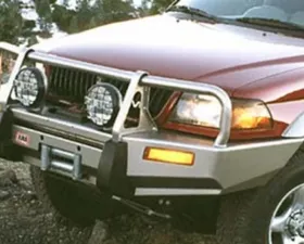 ARB Winch Mount Front Bumper with Mounting Hardware Mitsubishi Montero Sport 1997-1999