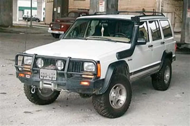 ARB Winch Mount Front Bumper with Mounting Hardware Jeep Cherokee XJ 1984-1996 - 3450010B