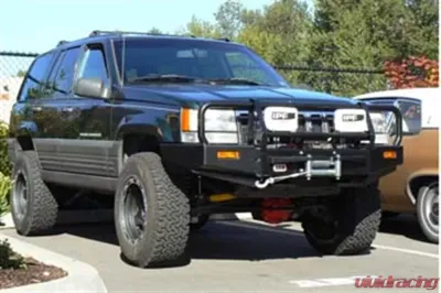 ARB Winch Mount Front Bumper with Mounting Hardware Jeep Grand Cherokee ZJ 1993-1998 - 3450060B