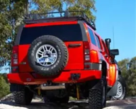 ARB Rear Bumper Hummer H3 06-09