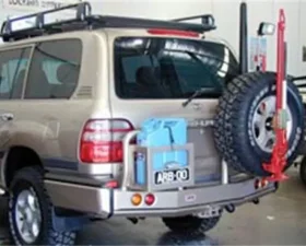 ARB Rear Bumper Right Side Jerry Can Holder Toyota Land Cruiser