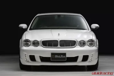 Wald USA Black Bison Edition Front Bumper w/ LED Daytime Running Lamps Jaguar XJ 03-09 - XJ.BB.FB.03