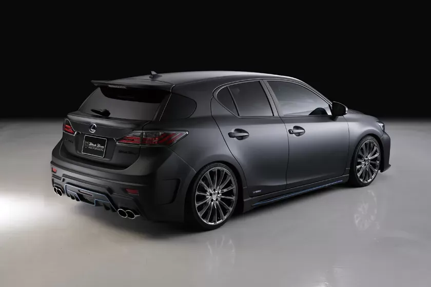 Wald USA Black Bison Edition Side Skirts Lexus CT200h 11-13 - CT200H.BB.SS.11