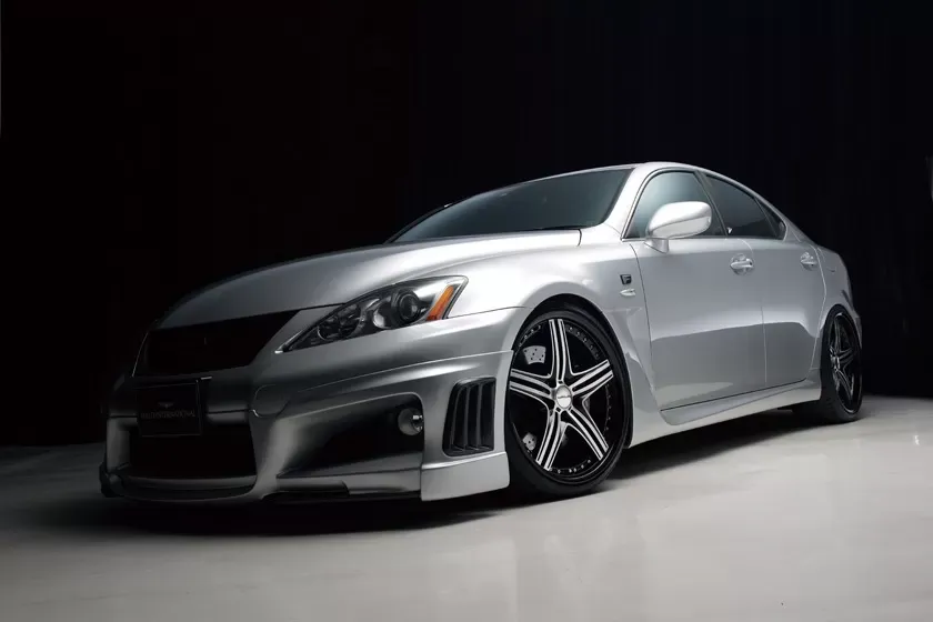 Wald USA Black Bison Edition Front Half Spoiler Lexus ISF 2008-2014 - ISF.FB.08