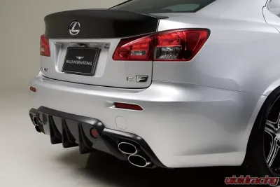 Wald USA Black Bison Edition Rear Diffuser Lexus ISF 08-14 - ISF.RD.08