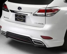 Wald USA Sports Line Rear Lip w/ Muffler Adapter Lexus RX350 13-15