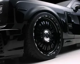 Wald USA Black Bison Edition Side Skirts Royce Phantom Series II 13-17