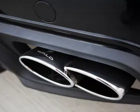 Wald USA Black Bison Edition Exhaust Tips Porsche 958 Cayenne 11-14