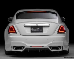 Wald USA Black Bison Edition Rear Bumper w/ Exhaust Tips Rolls Royce Wraith Series I 14-16