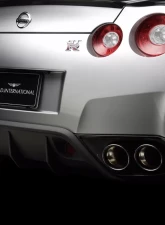 Wald USA Black Bison Edition Rear Diffuser Nissan R35 GT-R 09-11                                     - GTR.RD.09 - Image 2