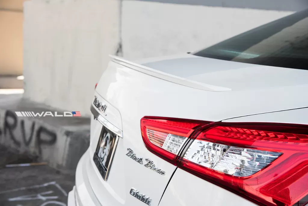 Wald USA Black Bison Edition Trunk Spoiler Maserati Ghibli 14-17 - GHIBLI.TL.14