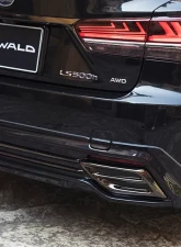 Wald USA Executive Line Rear Skirt Lexus LS500 F Sport 2018-2021                                     - LS500.F.RL.18 - Image 2