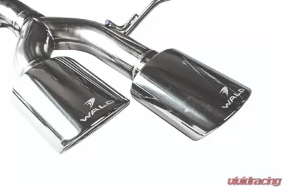 Wald USA Sports Line Exhaust Stainless Steel Dual Side Tip Toyota Land Cruiser 16-18 - LC.ES.16.POL
