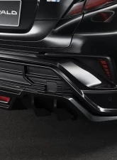 Wald USA Sports Line Rear Diffuser w/ Muffler Adapter Toyota CH-R 16-18                                     - CHR.RB.17 - Image 2