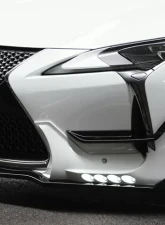 Wald USA Sports Line Front Spoiler w/ LED Day Running Lights Lexus LC500 16-18                                     - LC500.FL.17 - Image 2