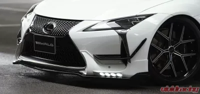 Wald USA Sports Line Front Spoiler w/ LED Day Running Lights Lexus LC500 16-18 - LC500.FL.17