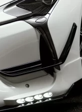 Wald USA Sports Line Front Spoiler w/ LED Day Running Lights Lexus LC500 16-18                                     - LC500.FL.17 - Image 2