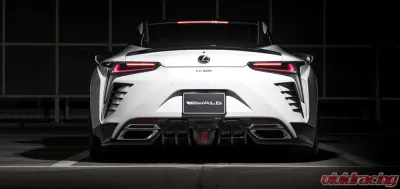 Wald USA Sports Line Rear Diffuser w/ LED Lexus LC500 16-18 - LC500.RL.17