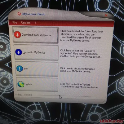 DimSport MyGenius OBDII Handheld ECU Flash Tool for Ducati F32GN048 - VRT-GENIUS-F32GN048