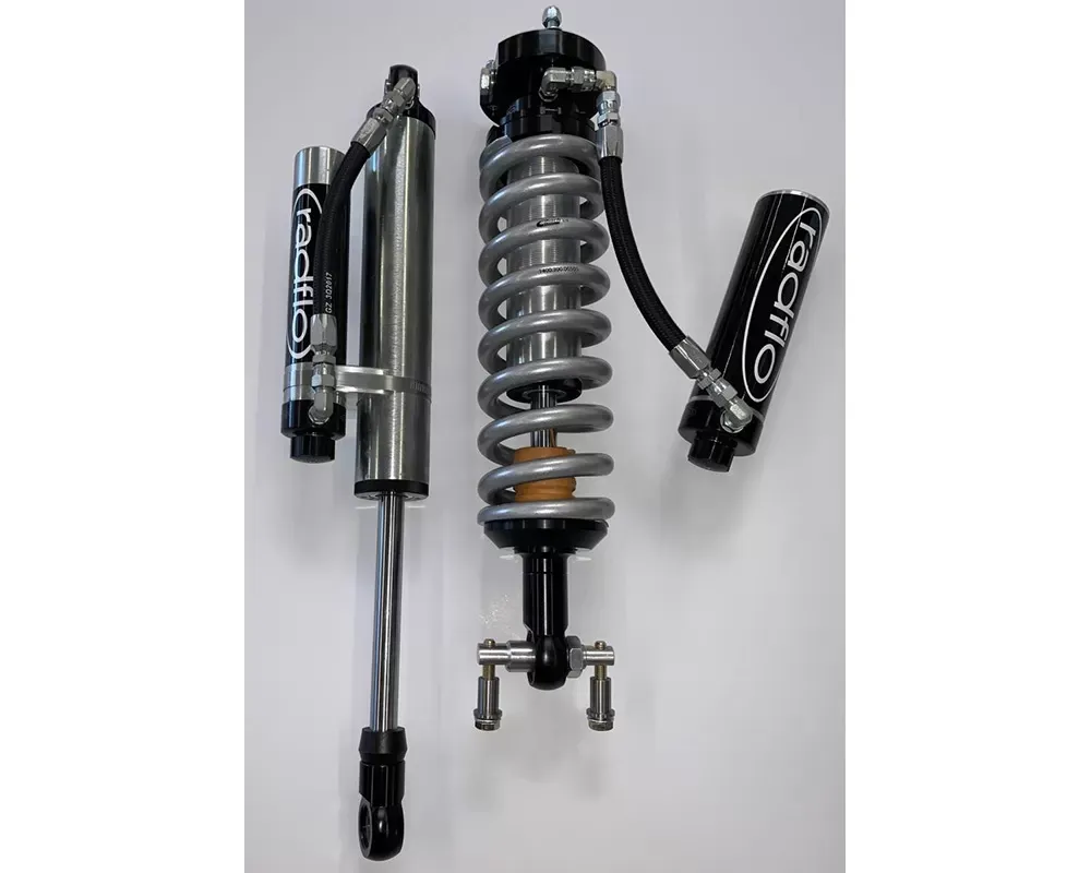 Radflo Suspension OE Replacement 2.5-Inch Front Coil-Over Kit 2-Inch Lift with Remote Reservoir Chevrolet Colorado 2012-2021 | Ranger 2019-2021 - 6CF-007-0R