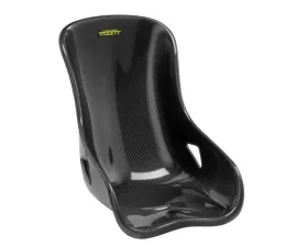 Tillett W1i-40 Race Car Seat in Black GRP with Edges Off