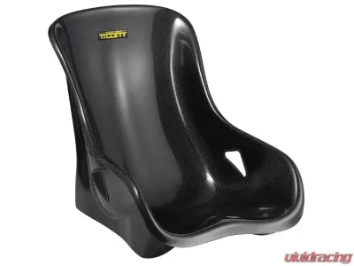 Tillett W1i-44 Race Car Seat in Black GRP with back frame - W1I-44/GRPBF