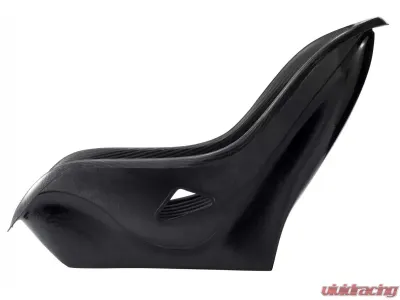 Tillett W1i-44 Race Car Seat in Black GRP with back frame - W1I-44/GRPBF