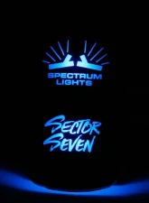 Sector Seven Blue Spectrum Rocker Light Switch                                     - 44-ML-007 - Image 2