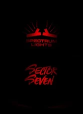 Sector Seven Red Spectrum Rocker Light Switch                                     - 44-ML-006 - Image 2