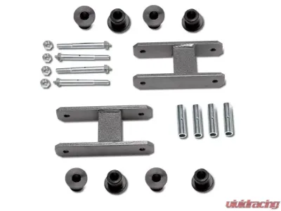 Warrior Products Leaf Spring Shackles 2" Lift Rear Gold Color Jeep CJ5 | CJ7 | CJ8 76-86 - 17142