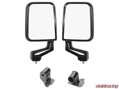 Warrior Products Adventure Door Mirror Mount Kit w/Mirrors Toyota FJ Cruiser 07-14 - 1519