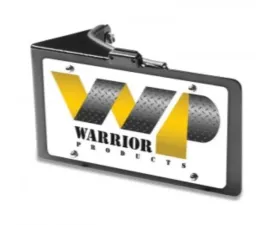 Warrior Products Replacement License Plate Bracket w/LED light Jeep JK Wrangler 07-17