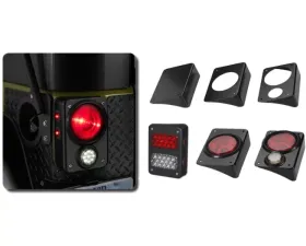 Warrior Products Steel Taillight Box Tail Only Jeep JK Wrangler | Unlimited 07-11