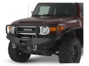 Warrior Products Winch Bumper w/D-Ring Mounts & Brush Guard Toyota FJ Cruiser 07-14 - 3530 - Image 3