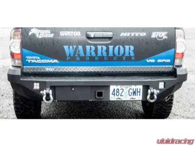 Warrior Products Rear Bumper w/D-Ring Mounts No Hitch Toyota Tacoma 05-15 - 4550