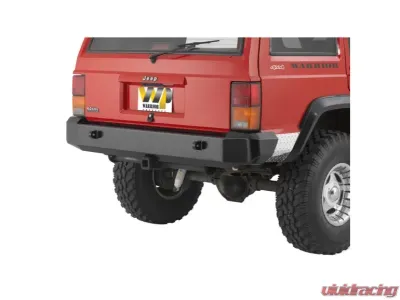 Warrior Products Rock Crawler Rear Gen. 1 Bumper w/D-Ring Mounts Jeep XJ Cherokee 84-96 - 563